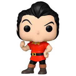 Chulería de taberna en formato de vitrina. Este Funko POP! Disney Villains – Gaston condensa al rival de La Bella y la Bestia en 9 cm de vinilo: cejas arqueadas, brazos en jarra y uniforme rojo con cinturón negro