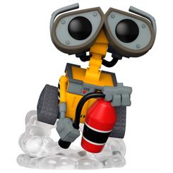 Directa, entrañable y con ese encanto inconfundible que convirtió a WALL·E en uno de los personajes más queridos de Pixar, esta figura Funko POP Wall-E with Fire Extinguisher es una pieza que transmite movimiento