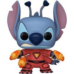 Figura de Stitch 626 realizada en vinilo perteneciente a la línea Pop! de Funko. La figura tiene una altura aproximada de 10 cm., y está basada en la película de Disney Lilo y Stitch.