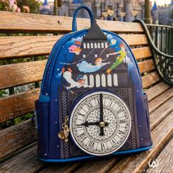 La mochila Reloj Peter Pan Disney Loungefly captura la esencia más aventurera del cine clásico con un diseño espectacular que no pasa desapercibido. Inspirada en el icónico reloj del Big Ben 