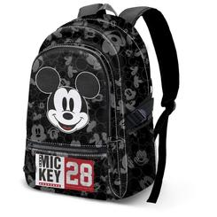 Una silueta icónica y un diseño ligero se combinan en la mochila “Year Mickey” de 44 × 31 × 18 cm, pensada para llevar tu mundo a cuestas con estilo y comodidad. Confeccionada en poliéster de alta resistencia