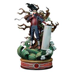 Descubre la imponente presencia de la Estatua 1/4 Master Museum Senju Hashirama de Naruto Shippuden. Esta obra maestra captura la esencia del mundo de Naruto en una escala impresionante de 71 cm de altura