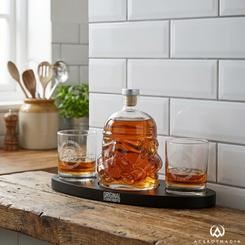 La fuerza del cine se materializa en una pieza que transforma cualquier espacio en una experiencia icónica desde el primer vistazo. Este Original Stormtrooper Decanter Set 