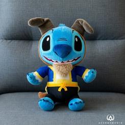 La magia de Disney cobra forma en este peluche Stitch Bestia Disney inspirado en La Bella y la Bestia, una pieza original que une el carisma travieso de Stitch con uno de los looks más icónicos del universo Disney. 