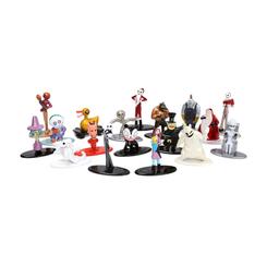 Blister 18 figuras Pesadilla antes de Navidad Disney 4 cm, una colección que convierte cualquier estantería en un pequeño escaparate de Halloween Town con el encanto inconfundible de una licencia que nunca pasa de moda. 