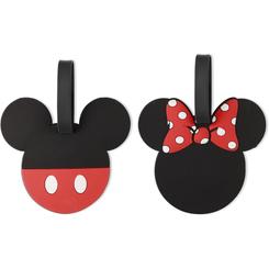 Este set de 2 etiquetas de equipaje Mickey & Minnie Disney aporta un equilibrio perfecto entre diseño icónico y utilidad real para el viajero actual. Fabricadas en silicona de alta calidad, estas etiquetas de equipaje Disney