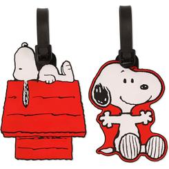 Este set de 2 etiquetas de equipaje Snoopy Peanuts combina diseño clásico y funcionalidad en un accesorio pensado para destacar desde el primer momento. 