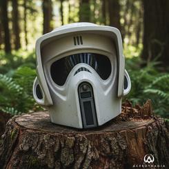Directo desde Endor, este casco Scout Trooper Star Wars The Black Series eleva cualquier vitrina y pone nivel profesional a tus sesiones de roleplay: una réplica 1:1 de tamaño real con decorado altamente detallado
