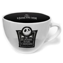 Taza oficial de Disney con el motivo del famoso Jack Skellington basado en la película de Pesadilla antes de Navidad, revive las aventuras de este peculiar personaje con esta taza.