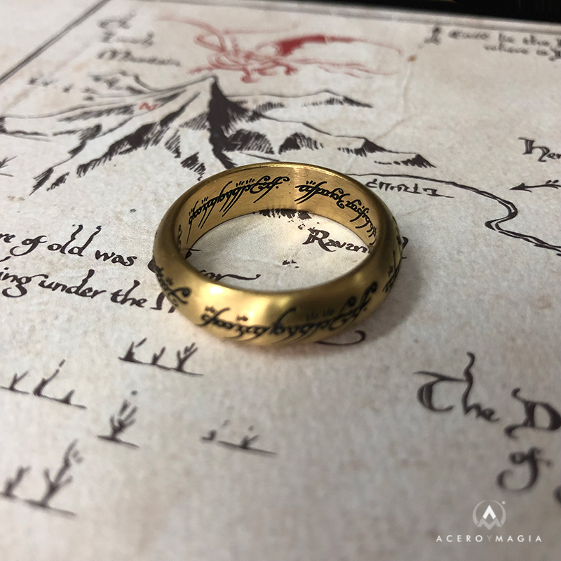 réplica del Anillo Único Uno para dominarlos a todos  portal Ñoño