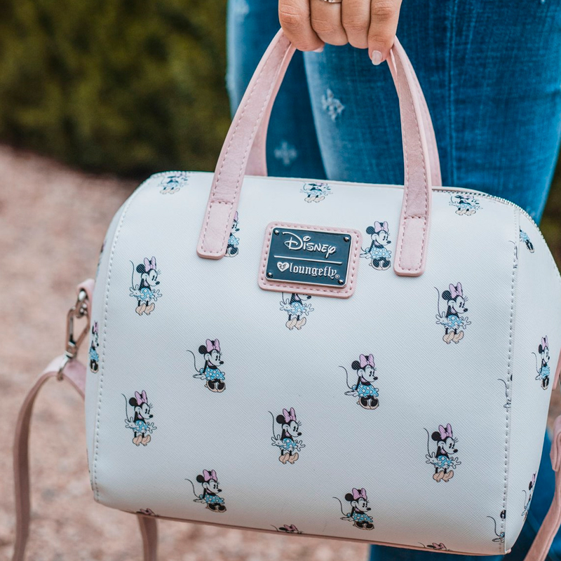 Bolso Minnie Mouse Cream Duffle Bag