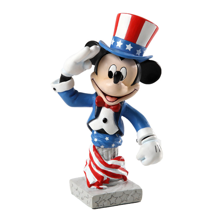 Busto Mickey Mouse Tio Sam USA Ed Limitada.