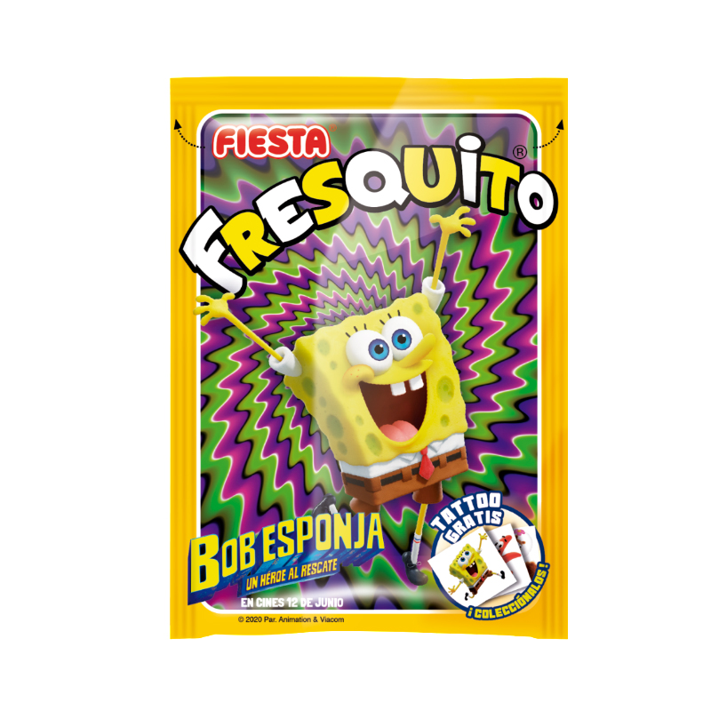 Caja 40 Fresquitos Bob Esponja