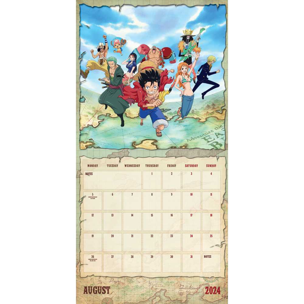 Calendario 2024 One Piece por 9,80€ –