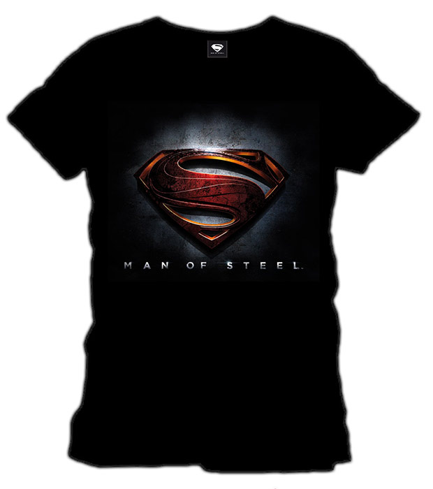 Camiseta logo Man of Steel Superman - El Hombre de Acero