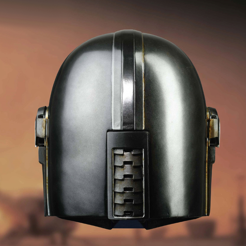 Casco de acero Mandalorian, casco mandaloriano de Boba Fett de Star Wars,  casco de acero mandaloriano