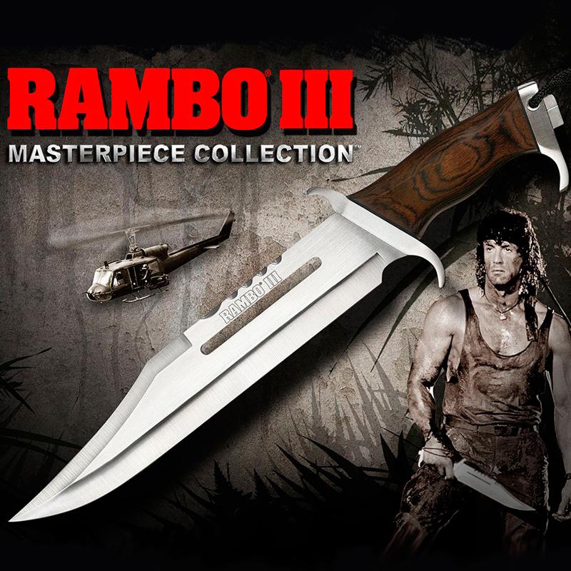 Cuchillo Rambo III Masterpiece Collection