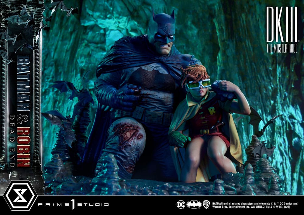 Estatua 1/4 Ultimate Premium Masterline Series Batman & Robin Dead End