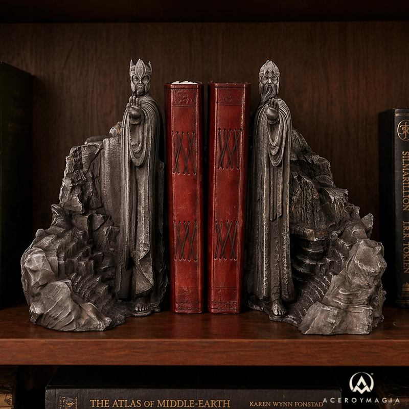 Sujetalibros Gates of Argonath: convierte tu estantería en la entrada a la Tierra Media