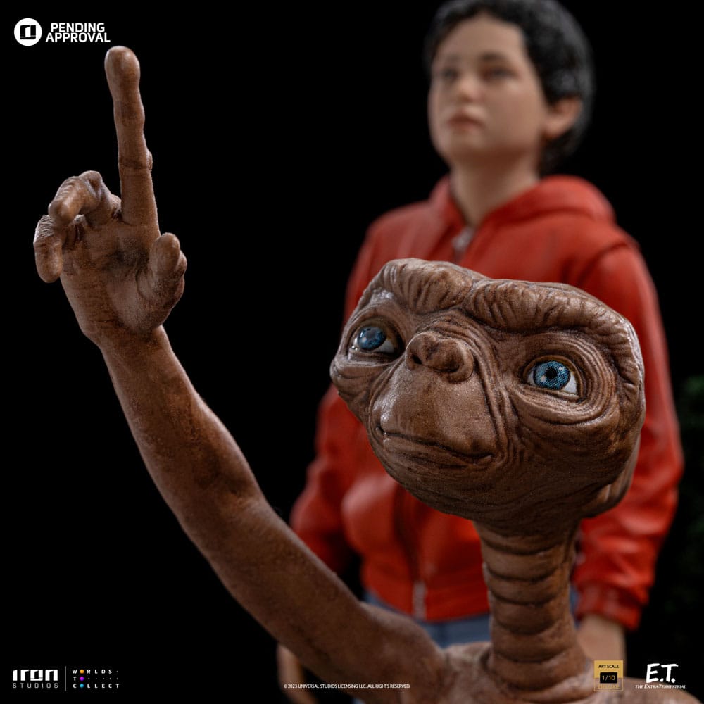 E.T. & Elliot - E.T. El extraterrestre Estatua Escala 1:10 por