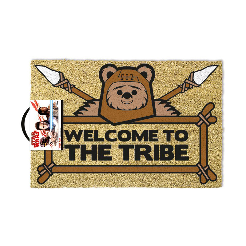 Felpudo Welcome to the Tribe Ewok Star Wars