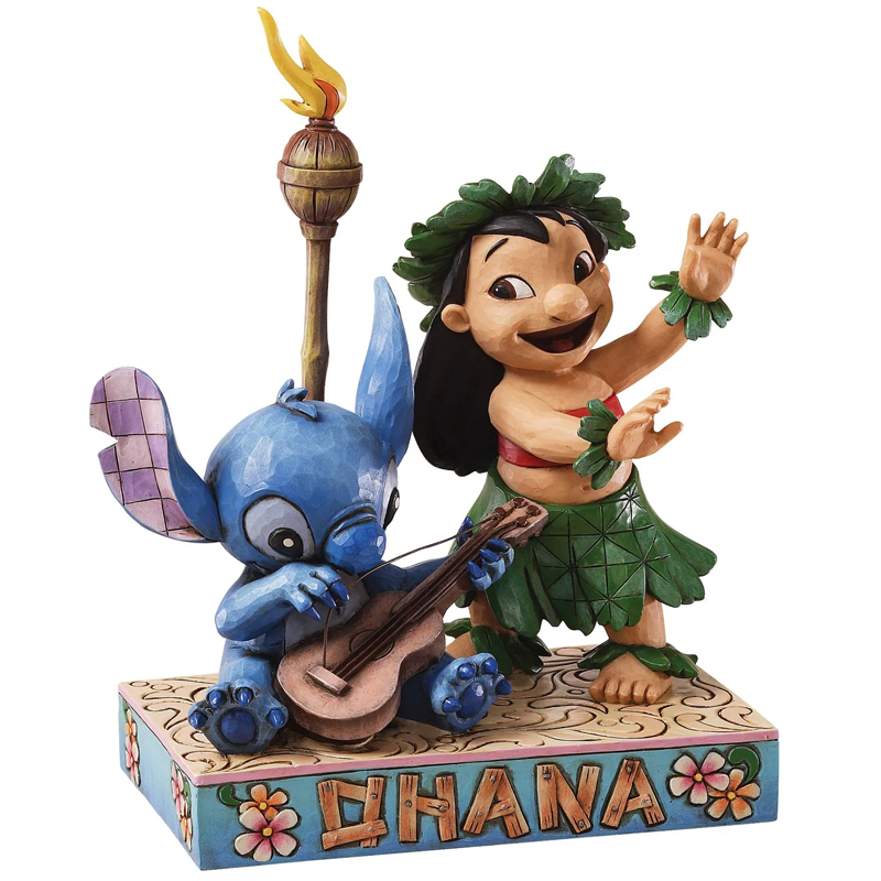 Figura Lilo & Stitch Ohana Disney Traditions realizada por Jim Shore