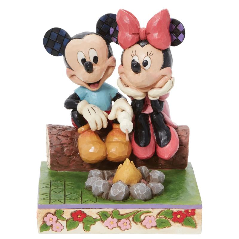 Figura Santa Mickey Y Minnie Disney Traditions Enesco