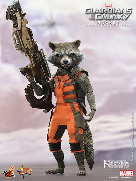 Muñeco rocket guardianes de la 2025 galaxia