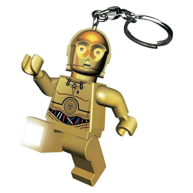 solar Franco Intuición Llavero Linterna C-3PO Lego Star Wars