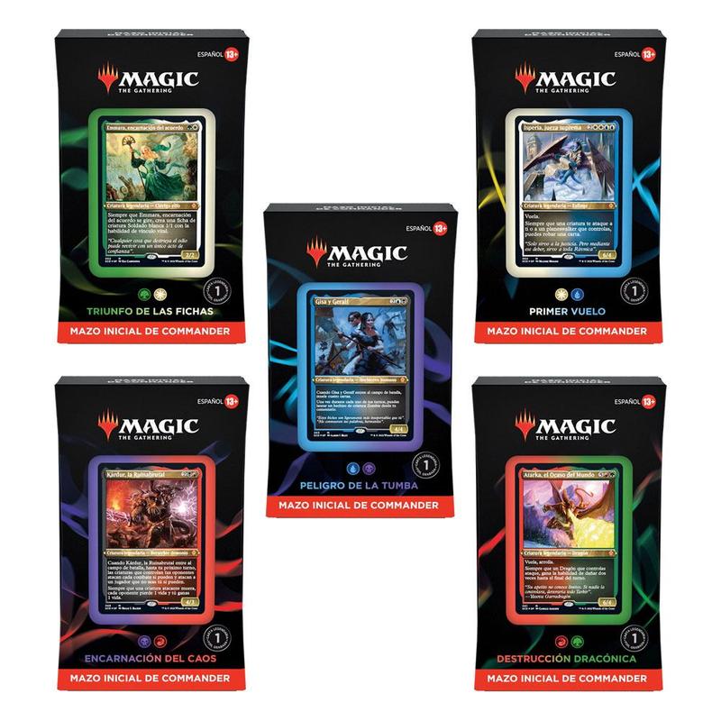 Magic The Gathering Mazos de Commander de El Señor de los Anillos