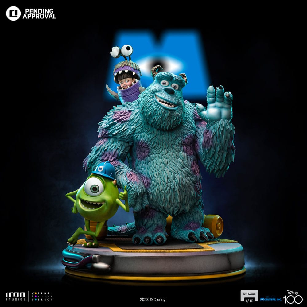 Estatua 1/10 Art Scale James P. Sullivan & Mike Wazowski Monstruos, S.A.