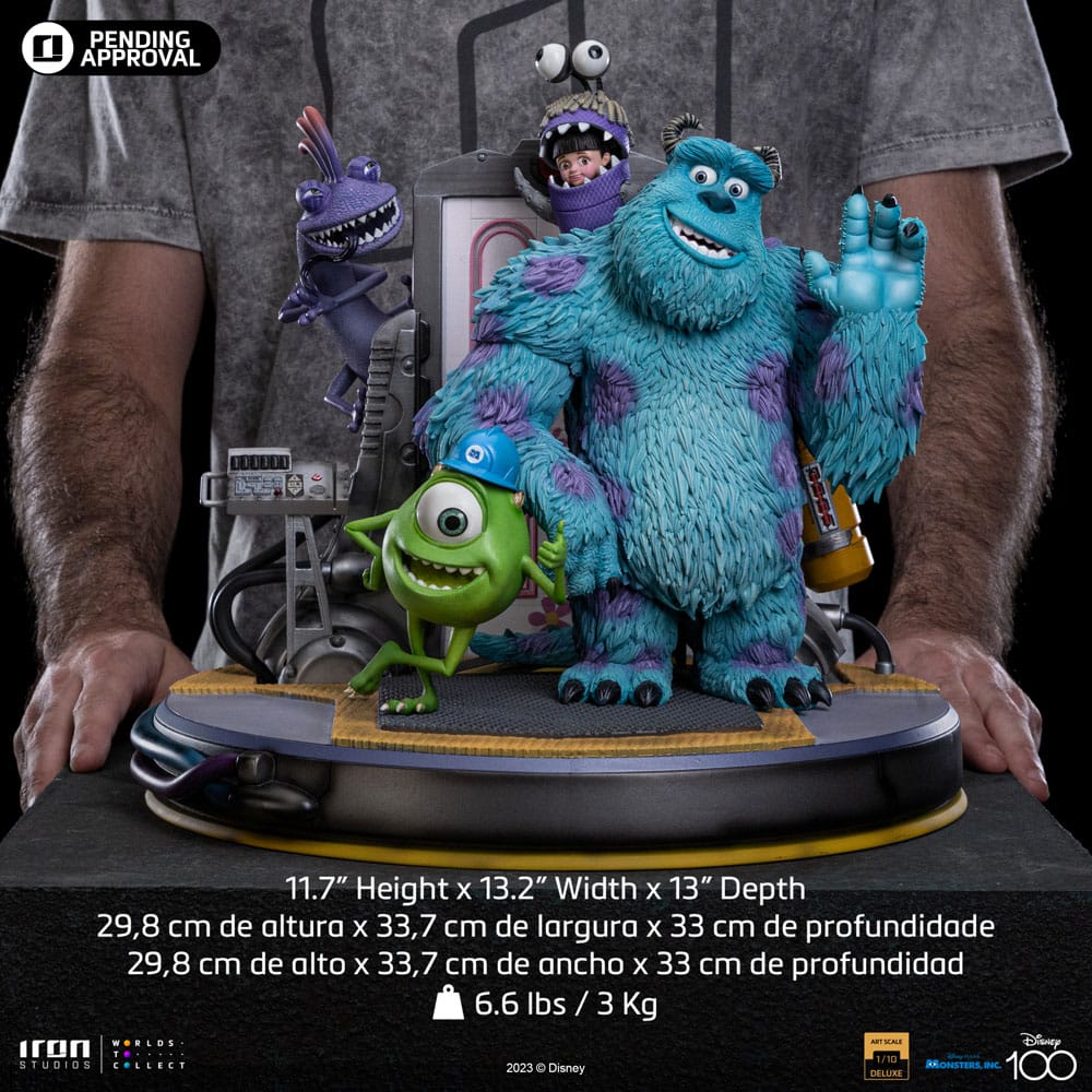 Figura Mike Wazowski Monstruos S.A. 7 cms