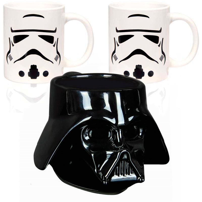 Taza desayuno original y personalizada para regalo, Star Wars. Darth Vader.  - Mundo Huevo