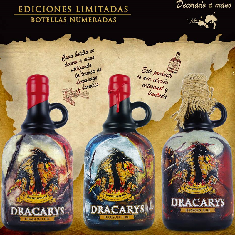 Fuego Valyrio y las bebidas de Dragón Dracarys