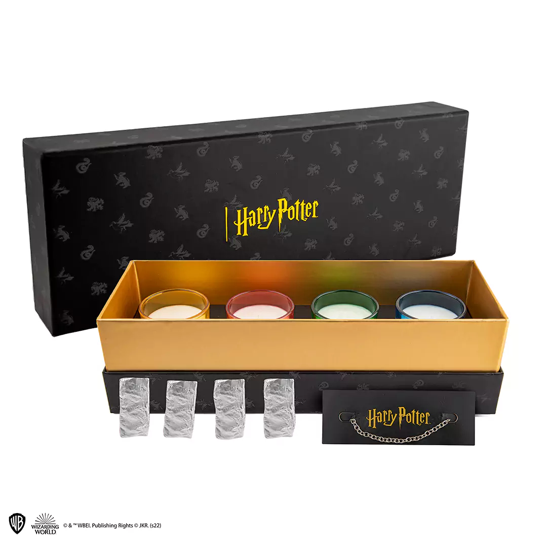 Caja de 5 velas aromáticas Harry Potter