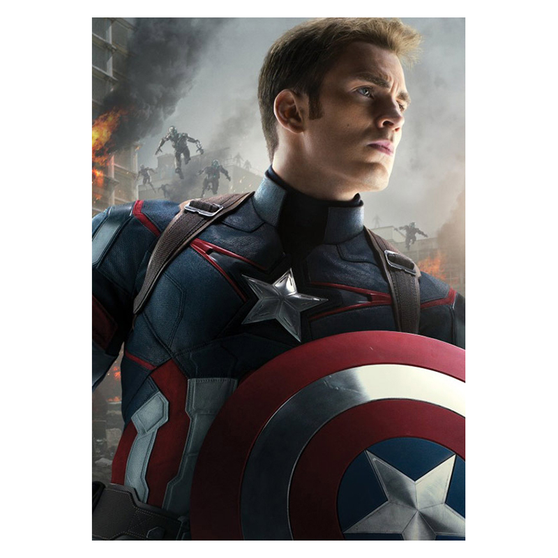 Juguete de Capitán América póster