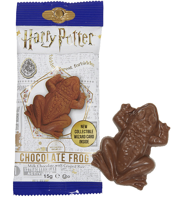  Harry Potter Rana de chocolate y tarjeta coleccionable, 0.55  onzas, (paquete de 2) : Comida Gourmet y Alimentos