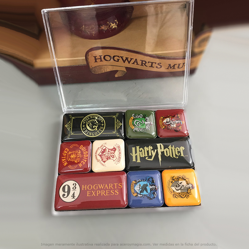 Juego de 21 imanes para nevera de Harry Potter, producto oficial