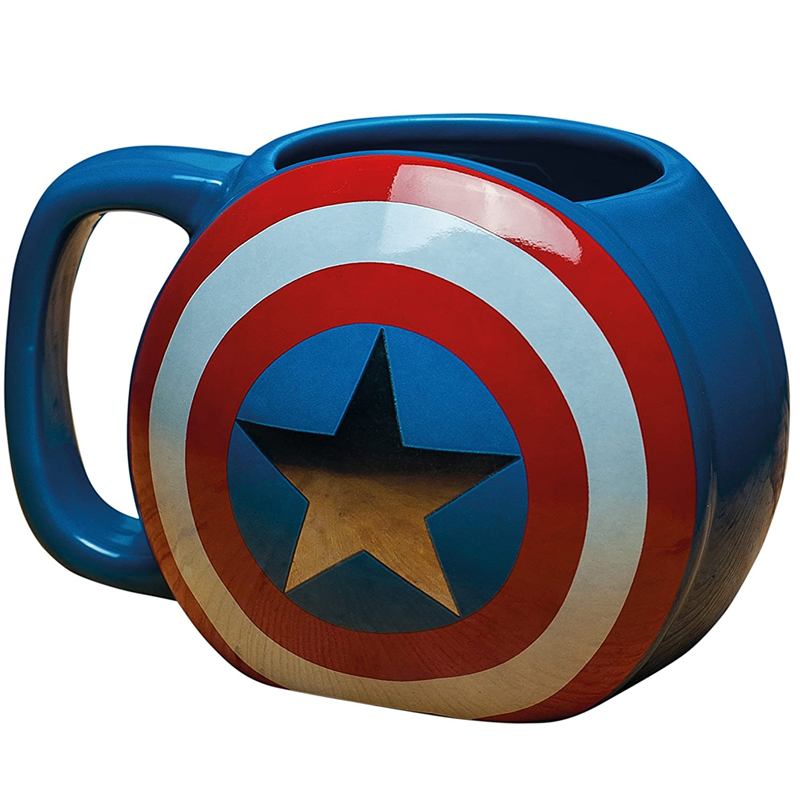 Comprar Taza Marvel Panel Capitán América