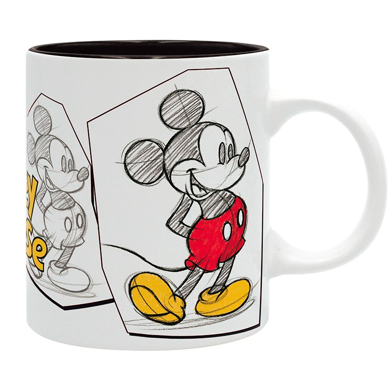 Taza Mickey Mouse Sketch Process