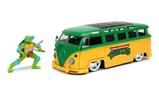 02-Teenage-Mutant-Ninja-Turtles-Vehculo-124-Hollywood-Rides-1962-VW-Bus-con-Leo.jpg