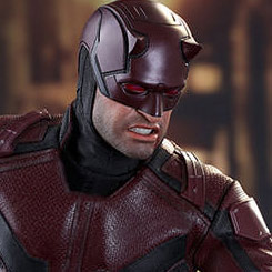 Brutal figura Movie Masterpiece Edición Limitada de Daredevil  basado en la serie de Netflix Daredevil interpretado por Charlie Cox.