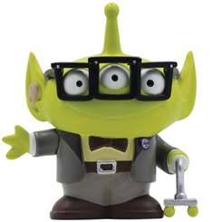 Los alienígenas de Pizza Planet parecen estar asistiendo a una fiesta de Pixar esta noche. Haciéndose pasar por sus personajes favoritos, los extraterrestres se ponen una variedad de disfraces de Disney.