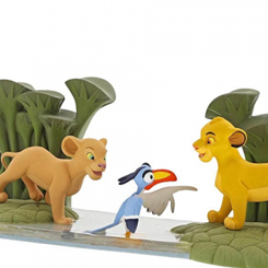 Carismática figura de Simba, Nala y Zazu "Yo voy a ser Rey León" de la línea Enchanting Disney Collection basada en el clásico El Rey León de (1994). 
