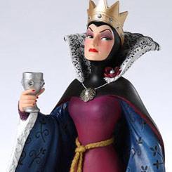 Impresionante figura de la Reina Malvada de la línea Haute Couture de Walt Disney basada en el clásico Blancanieves y los Siete Enanitos de 1937.