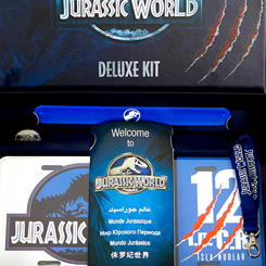 ¿Te has preguntado alguna vez como sería visitar Jurassic World? ¿Como sería el Kit de Bienvenida? Ahora puedes disfrutar la experiencia Jurásica como siempre habías imaginado.