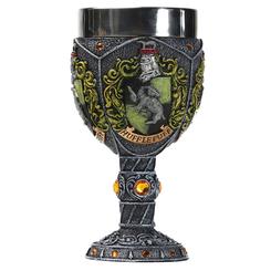 Copa oficial de la casa Hufflepuff basada en la saga de Harry Potter. Simbolizada por el tejón, Helga Hufflepuff aceptó y dio la bienvenida a brujas y magos de todo tipo, y su casa fortaleció a muchos inadaptados.