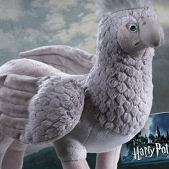 Peluche oficial de Buckbeak basado en la saga de Harry Potter, Este fantástico peluche realizado en 100 % polyester,