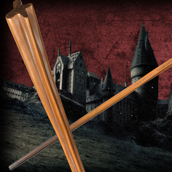 Espectacular y realista réplica oficial de la varita del profesor Filius Flitwick con motivo de la película Harry Potter, Las Reliquias de la Muerte (Harry Potter and the Deathly Hollow).