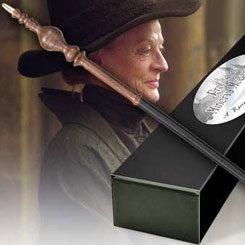 Espectacular y realista réplica oficial de la varita la profesora Minerva McGonagalls con motivo de la película Harry Potter, Las Reliquias de la Muerte (Harry Potter and the Deathly Hollow). Viene en caja de regalo.